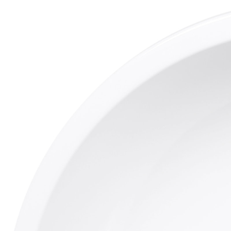 Elite Global Solutions Belize Melamine Serving Bowl, White