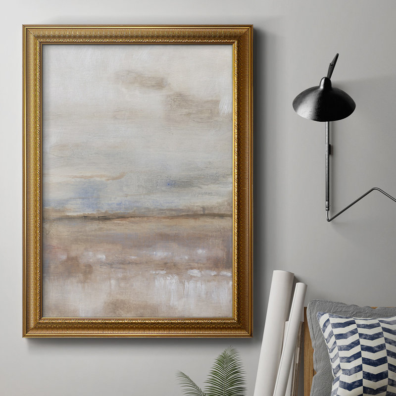 Toile encadrée de qualité supérieure Overcast Day II - prête à être accrochée, L 24 po x H 36 po