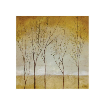 Five Trees Print by Albert Williams