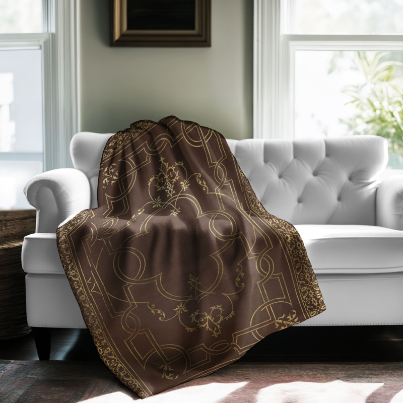 Couverture glamour Desert Palace, L 60 po x l 50 po