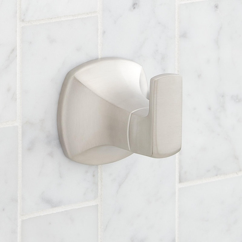 Sefina Robe Hook, Brushed Nickel