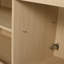 Meuble-lavabo autoportant de 60 po avec lavabo double en résine blanche et 4 portes d'armoire à fermeture en douceur (KD-PACKING)