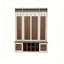 Banc de vestibule 5-en-1 avec portemanteau-2041048043