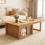 Table basse moderne simple en bois massif