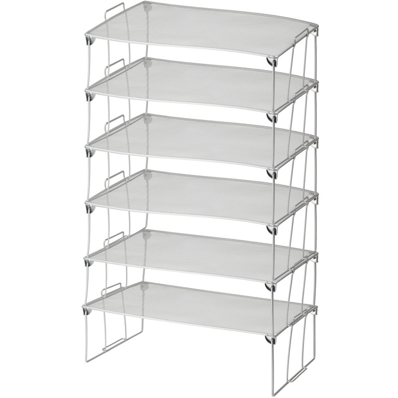 Feldman Cabinet Shelving Rack, 5" H x 16.25" W x 10" D