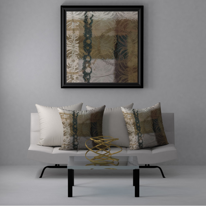 Housse de coussin carrée/insert, 20 po x 20 po