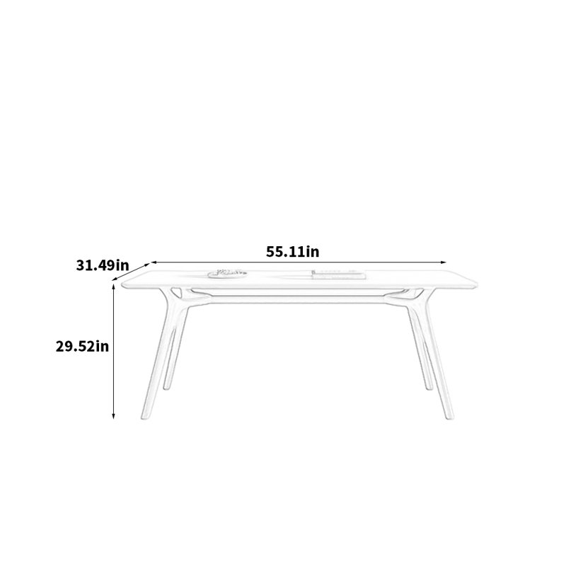 Kinnard, H 29,52 po x L 55,11 po x l 31,49 po