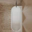 Baignoire de trempage autoportante en acrylique blanche 67 "x 31" avec trop-plein et bonde escamotable pour salle de bain MonBlari