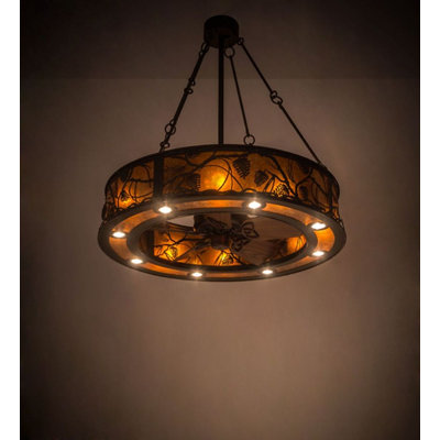 Jahmal 30'' Ceiling Fan with Light Kit
