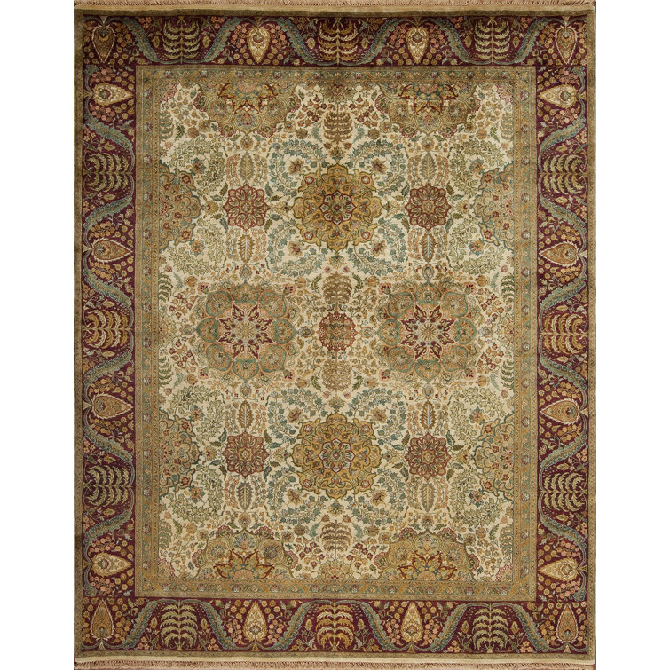 Golden Age Hand Knotted Wool Area Rug