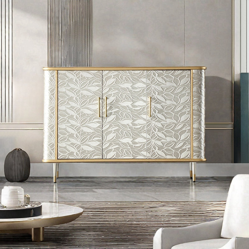 Simple Light Luxury Multi-functional Decor Cabinet