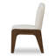 Chaise rembourrée Xolani Chenille Chinchilla et Impala