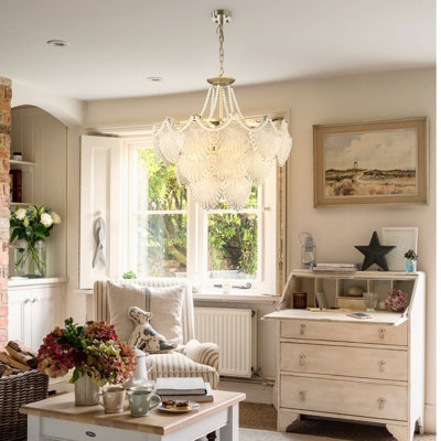 Lustre en cristal 8 lumières K9