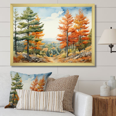 " Pine Tree Autumn Whispers II "