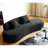 90.2'' Wide half moon design sofa-1906549341