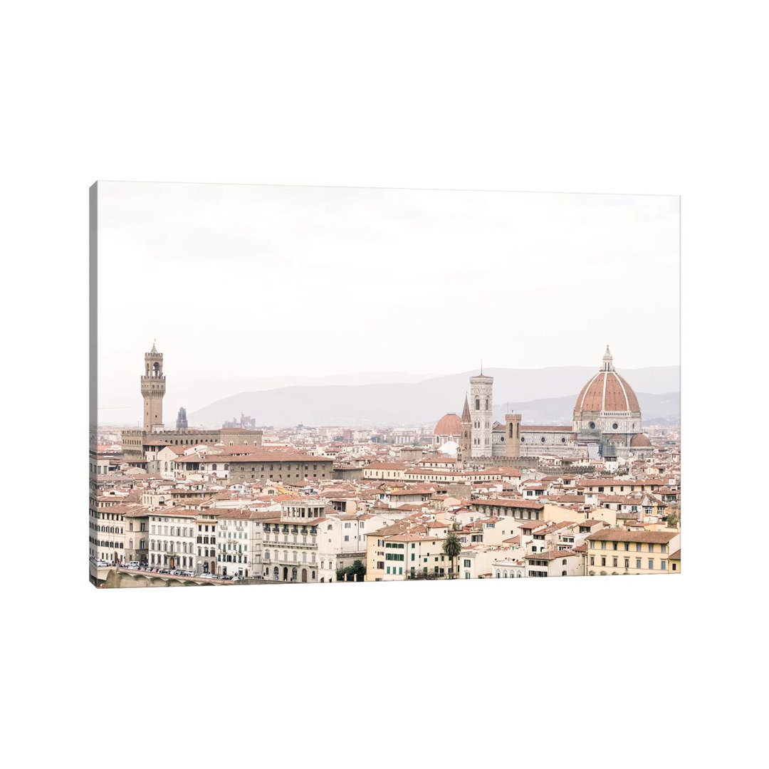 Cityscape III, Florence, Italy - Wrapped Canvas Print