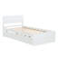 Cadre de lit avec lit gigogne simple