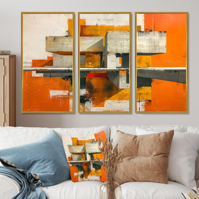 Concettino - Abstract Print Wall Decor Set