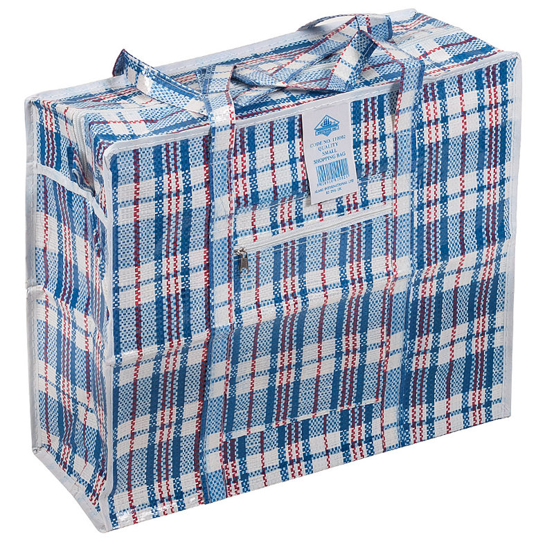 Plastic Laundry Sorter, Blue