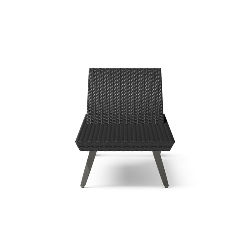 81" Long Reclining Slat Seat, Gray