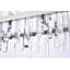 Lustre carré / rectangulaire à 16 lumières pour îlot de cuisine avec détails en cristal Marlow-101933134-101933133-65912221