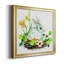 Bunny Wreath - Peinture sur toile encadrée-1170360448-1170360452
