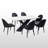Luize 7-Piece Dining Table Set-346298303