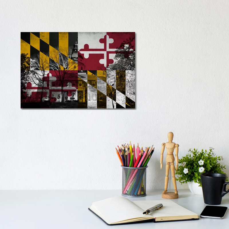 Maryland - Wrapped Canvas Print, 20.32 cm H x 30.48 cm W