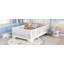 Lit simple au sol avec lattes et clôture, lits simples Montessori avec porte, pas de sommier tapissier nécessaire-212154876-212154878