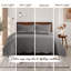 Ensemble d'édredon léger en microfibre avec taies décoratives Oxford-126056576-126056579