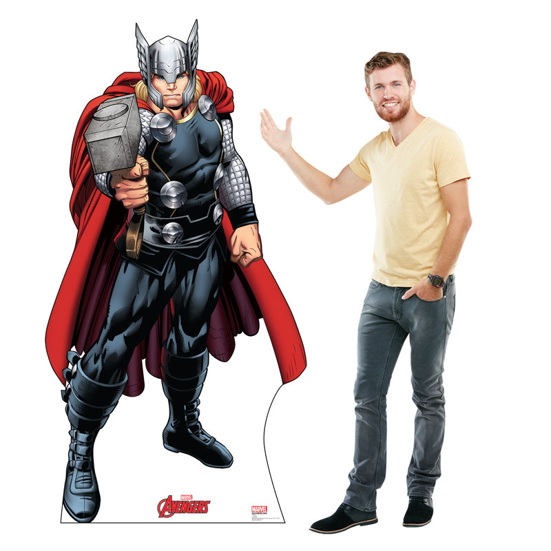 74'' Superheroes & Villains Cardboard Standup