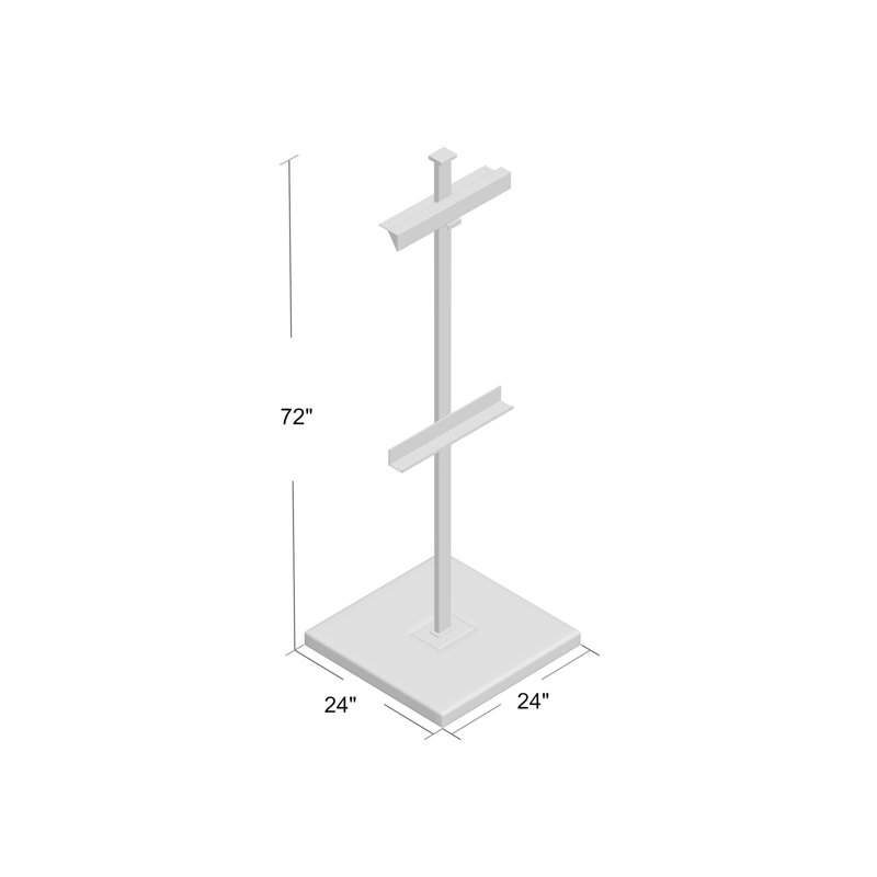 Ralph Lauren Home Langham Novelty Floor Lamp, Polished Nickel