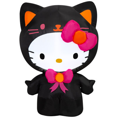 Airblown Hello Kitty as Black Cat Sanrio