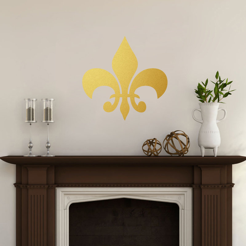Abstract Non-Wall Damaging, Gold