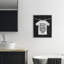 Cadre flottant à motif de lettres ornées Laundry Dry, design par Marcus Prime-1034182549-1034182548
