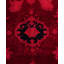 Overdyed Hand-Knotted Wool Modern-Contemporary Red Area Rug 8' 10" x 11' 10"
