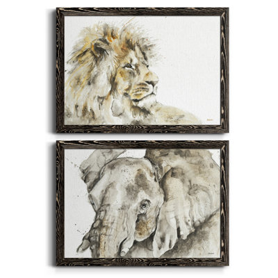SAVANNAH I - Ensemble de 2 reproductions