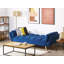 Weyburn 3 Seater Velvet Sleeper-220990941