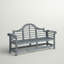 Banc de jardin en bois Kalandria-234575372