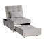 Banc de rangement à plateau relevable Ampelio