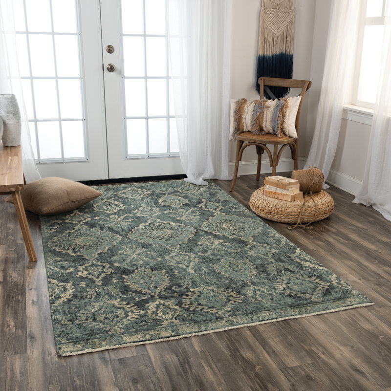 Tapis tissé à la machine Maratea, Rectangle 8 pi x 10 pi