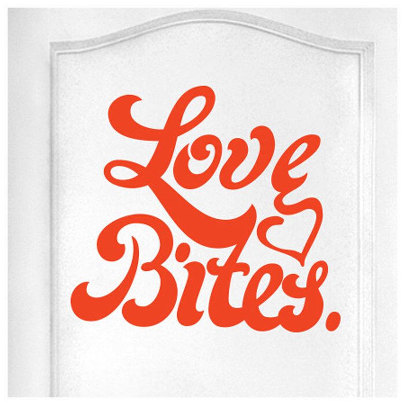 Wall Decal, Orange