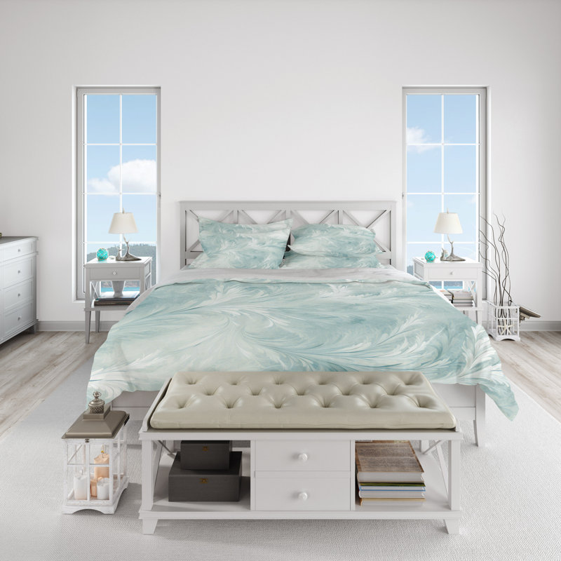 Abstract Duvet Cover, Queen Duvet Cover + 2 Queen Shams