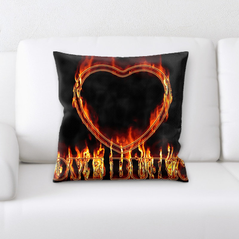 Coussin décoratif cardiaque