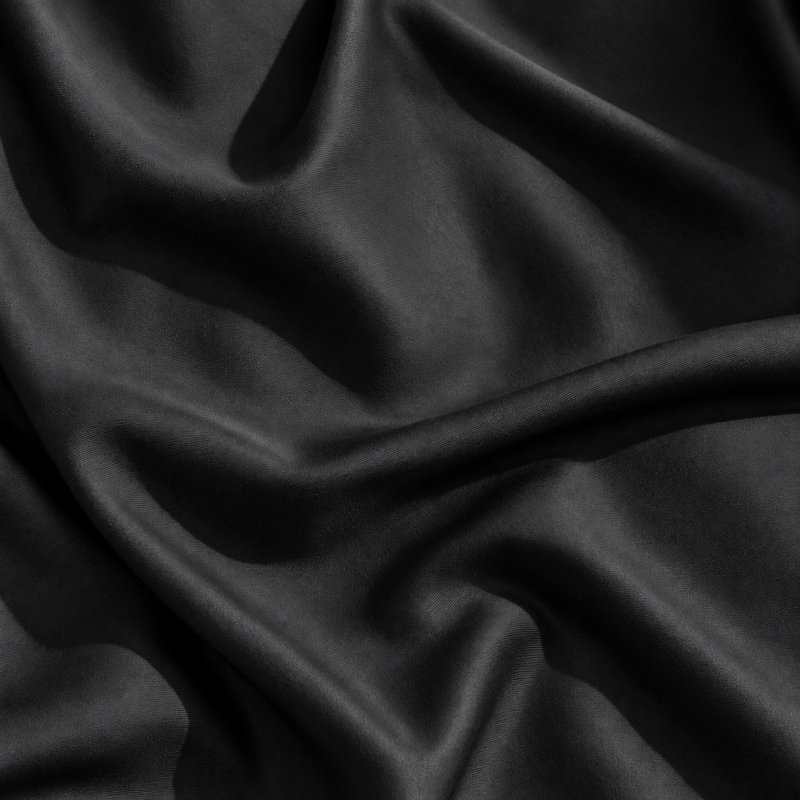 Ensemble de draps en coton 3 pièces pour lit simple, draps respirants et rafraîchissants, literie douce inspirée des hôtels, draps noirs de luxe avec bonnet profond de 40 cm, infroissables et faciles d'entretien.