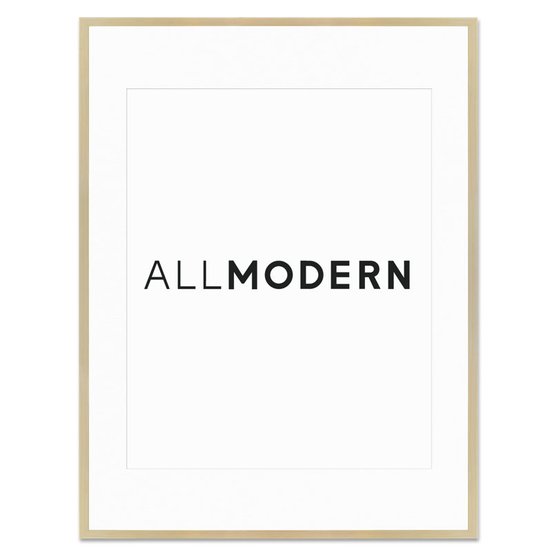 Capullo Wood Matte Picture Frame with Mat, White Maple, 24" x 36", 20" x 30"