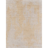 Hand Knotted Area Rug in Beige/Gold