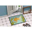 Tapis de porte d’extérieur anti-dérapant fish-38381358