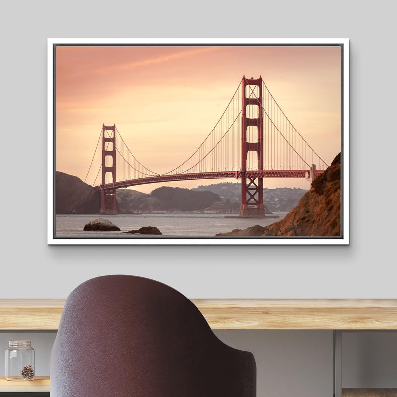 Architecture, bâtiment, San Francisco, Golden Gate Bridge, au crépuscule, photographie de bâtiment, Bohème, scénique