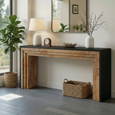 Console de 70,9 pouces de long pour le vestibule